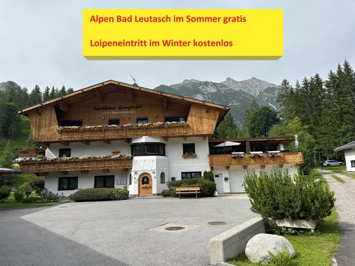 W4 Haus Ganghofer Apartment Leutasch Bagian luar foto
