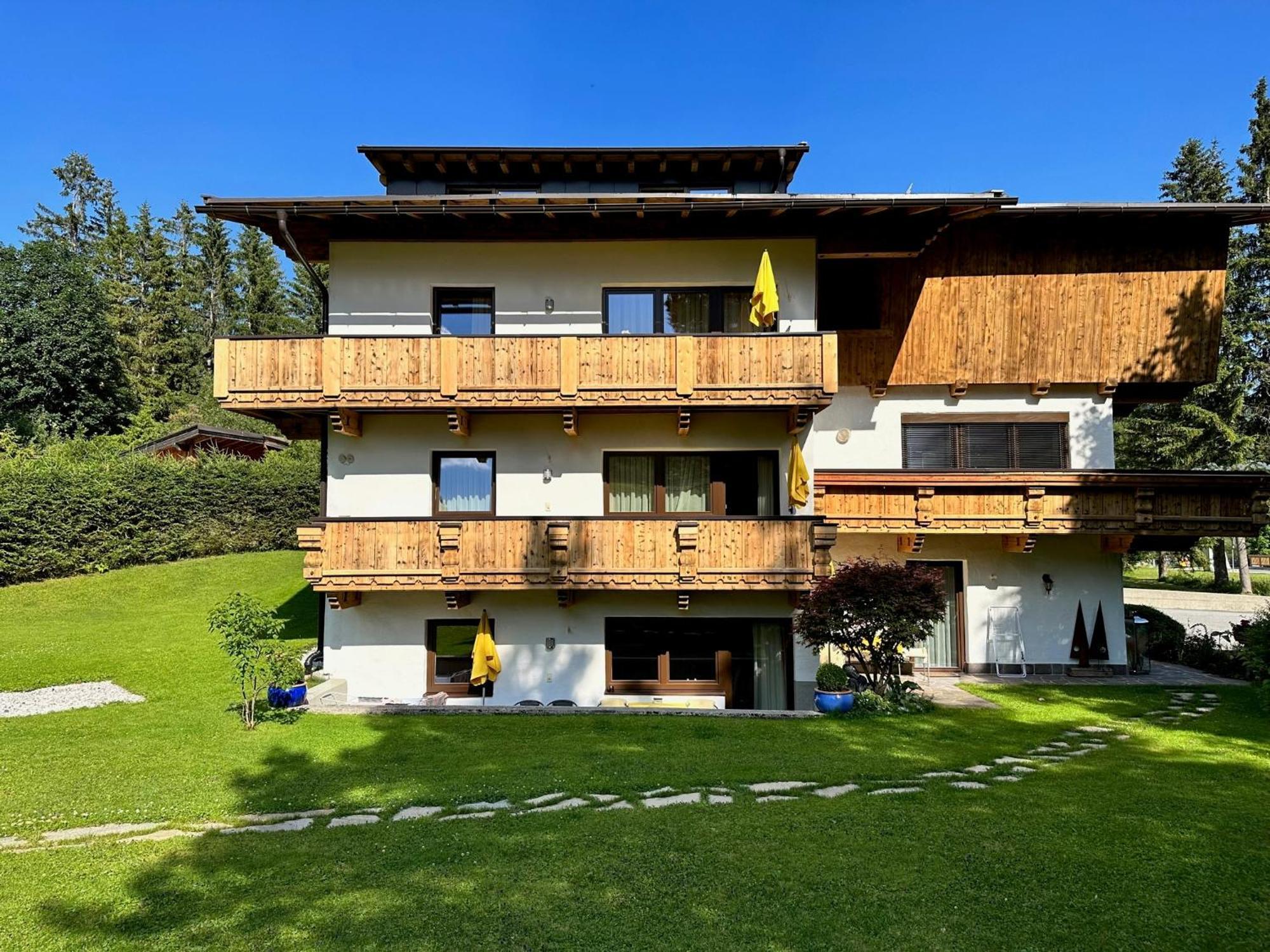 W4 Haus Ganghofer Apartment Leutasch Bagian luar foto
